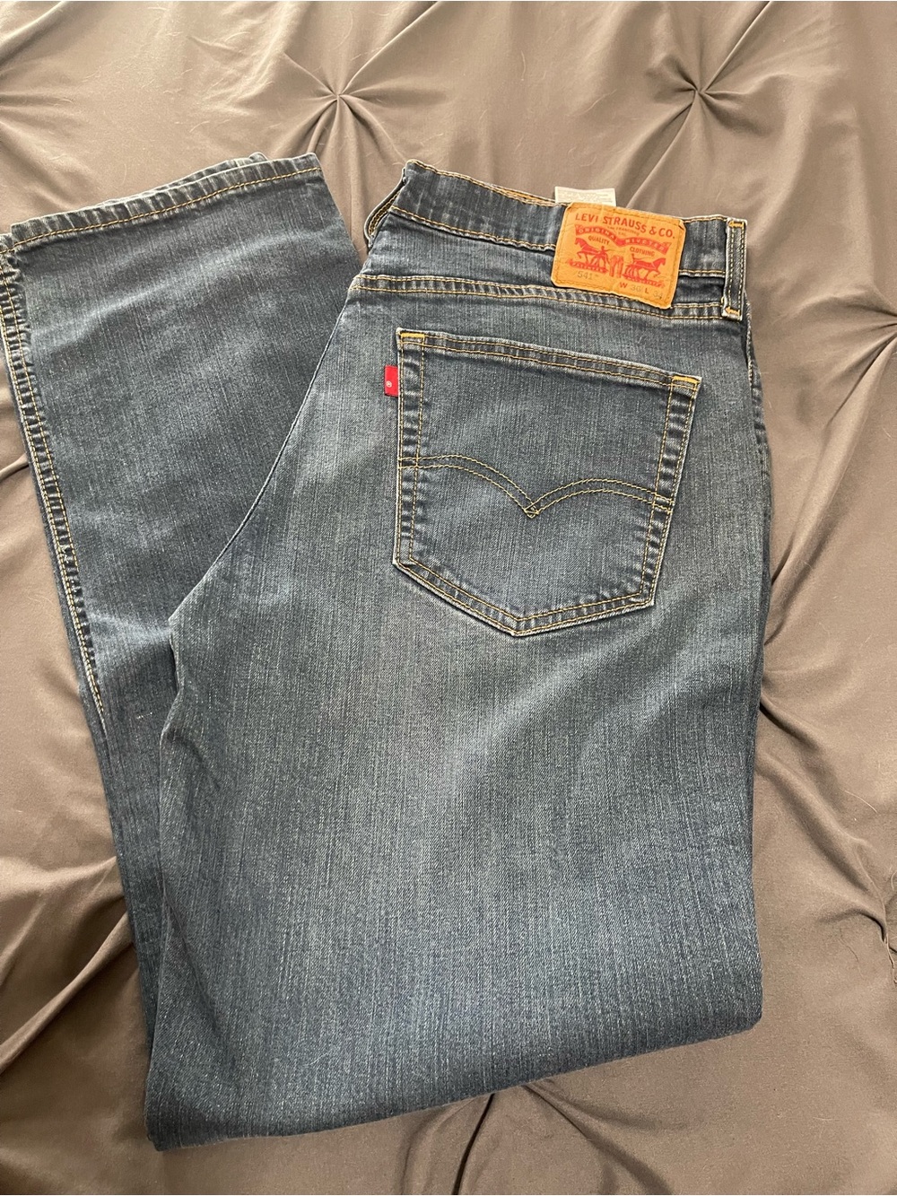 Levi's 541 Men's Blue Denim Jeans - Classic Straight Fit